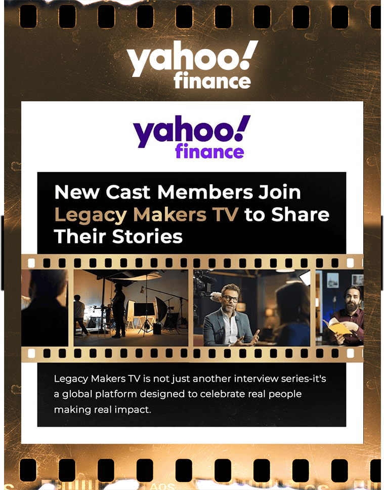 “Legacy Makers TV continues to spotlight changemakers shaping the future.”